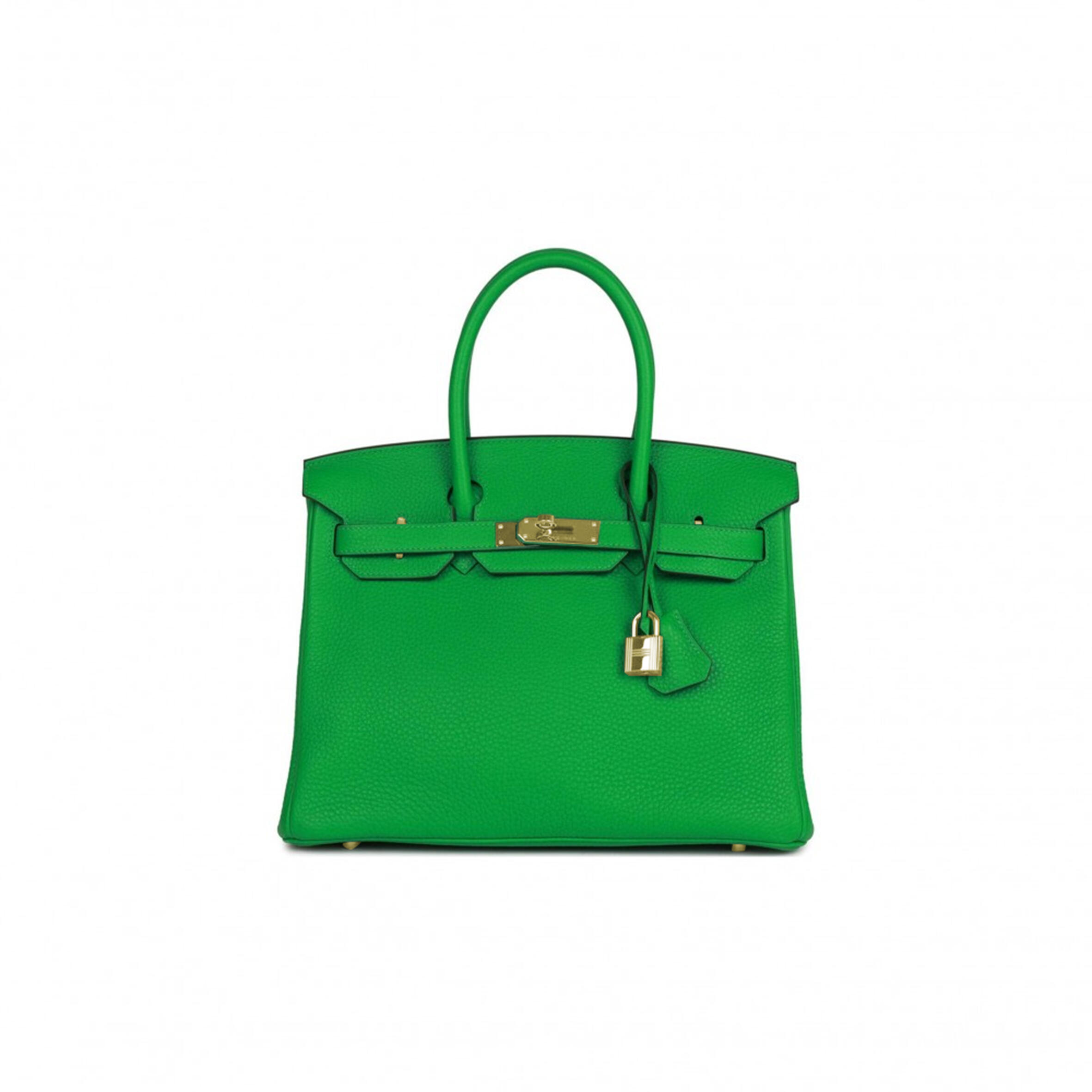 HERMES BIRKIN 30 BAMBOU CLEMENCE PALLADIUM HARDWARE 39882828775511 (30*23*15cm)
